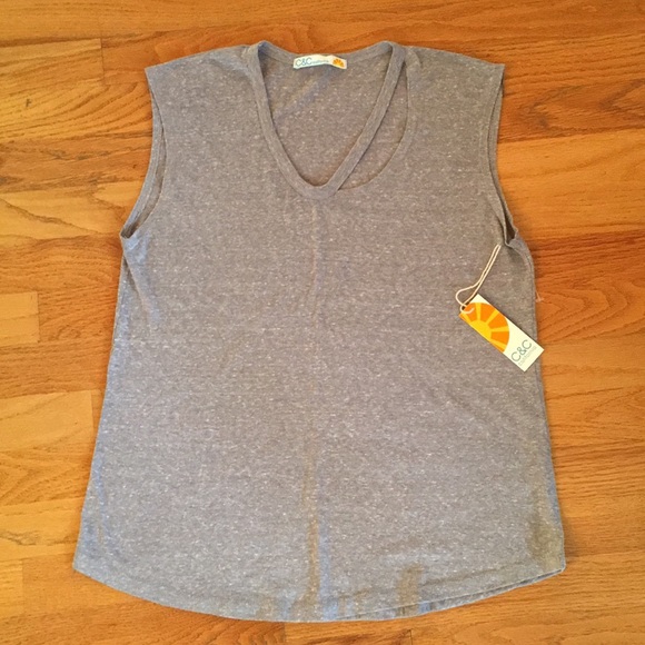 C&C California Tops Gray NWT FAB! Both included - Picture 2 of 6